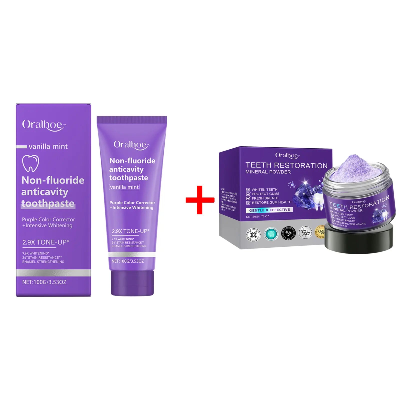 Nova White™ - Pasta y Polvos Blanqueadores Corrector de Color (Tecnología V34)